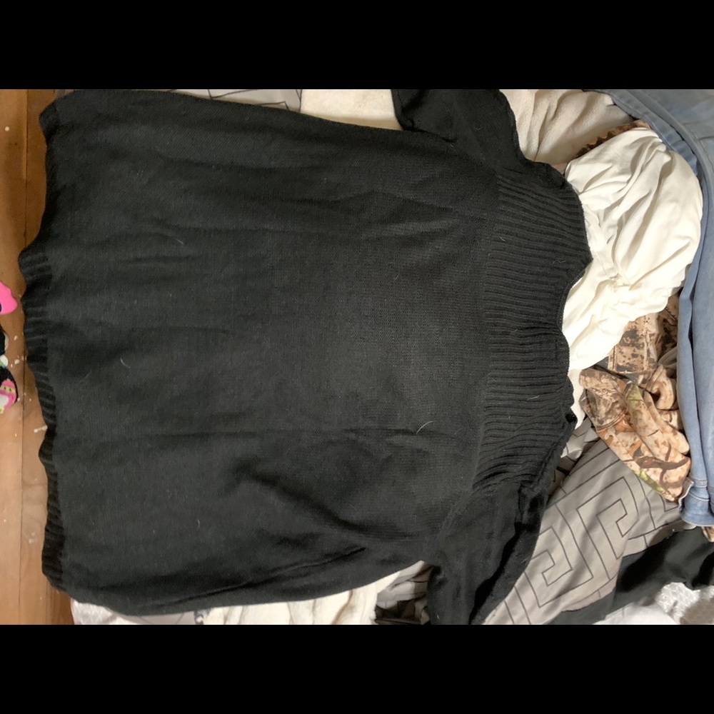 Black sweater